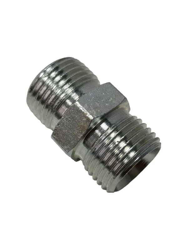 Штуцер зєднувальний S19хS19 (М18×1,5-М18×1,5)