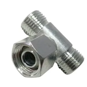 Штуцер потрійний М16х1,5-М16х1,5-М16х1,5 з гайкою S19 <ДК>