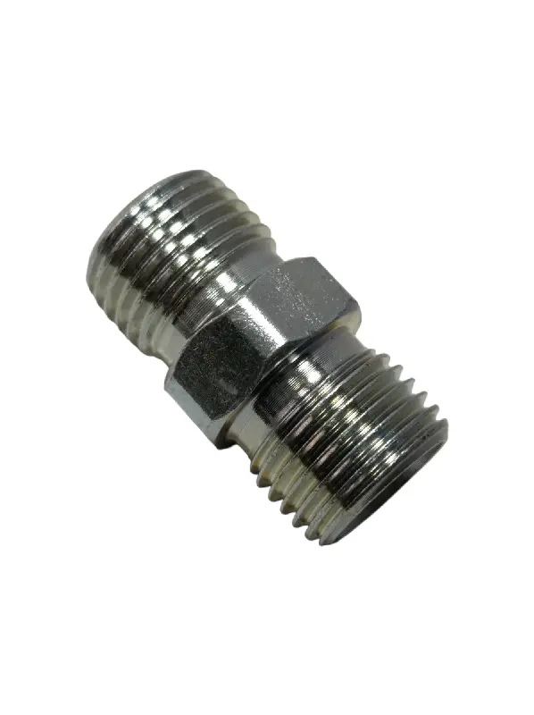 Штуцер з`єднувальний S19хS19 (М16×1,5-М16×1,5)