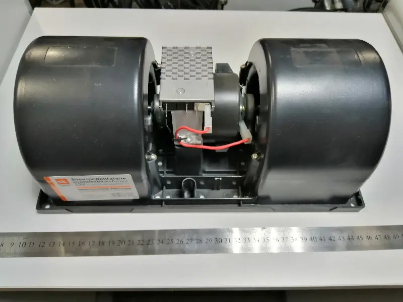 Електродвиг. опалюв. кабіни ТАТА 12V в корпусі на підшипниках