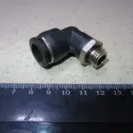 Зєднувач аварійний кутовий(наружн. Різьба)M12х1.5 d-12 трубки ПВХ(RIDER)