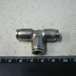 З’єднувач аварійний трійник 6x6x6 метал. трубки ПВХ (RIDER)