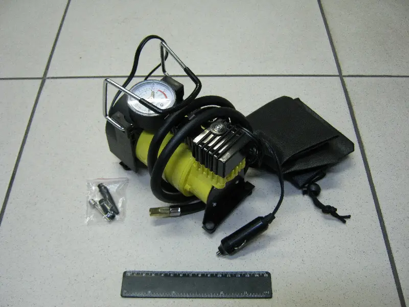 Компресор, 12V, 10Атм, 35л / хв, прикурювач,