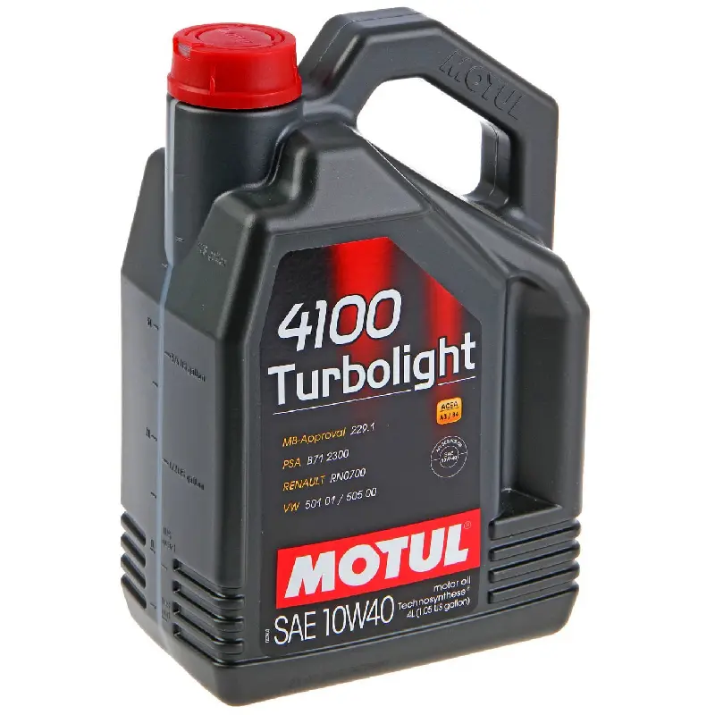 Олива моторна Motul 4100 Turbolight 10W-40 4l