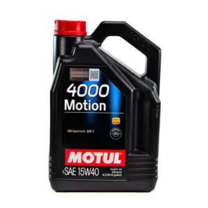 Олива моторна Motul 4000 Motion SAE 10W-30 2ll 387202
