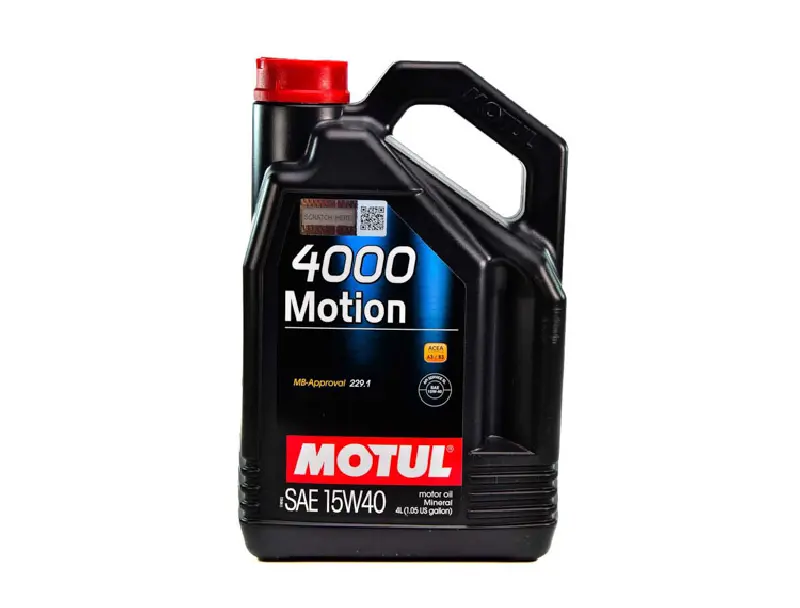 Олива моторна Motul 4000 Motion SAE 10W-30 2ll 387202