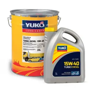 Олива моторна YUKO TURBO DIESEL 15W-40 API CD/SF 18кг 20л