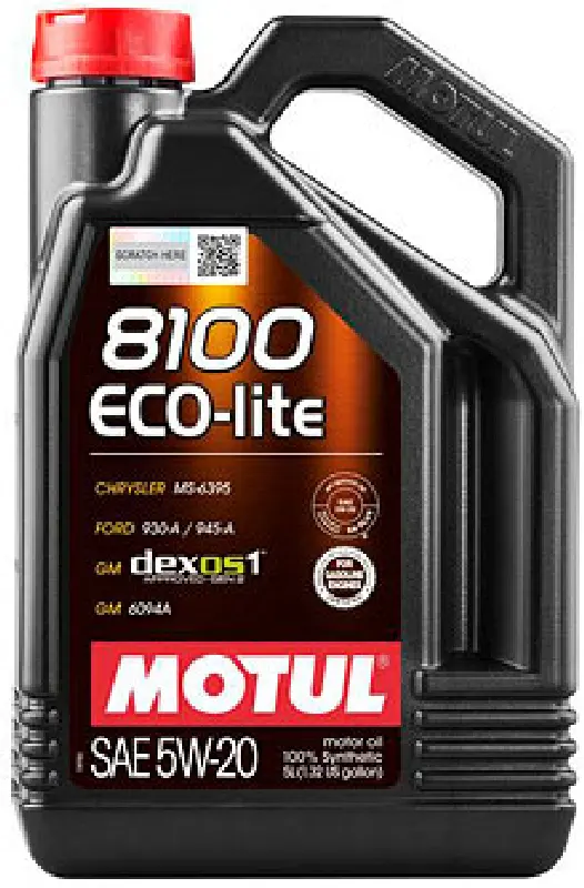 Олива моторна Motul 8100 ECO-lite 5W-20 5l