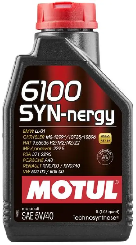 Олива моторна Motul 6100 Syn-nergy SAE 5W-40 1l