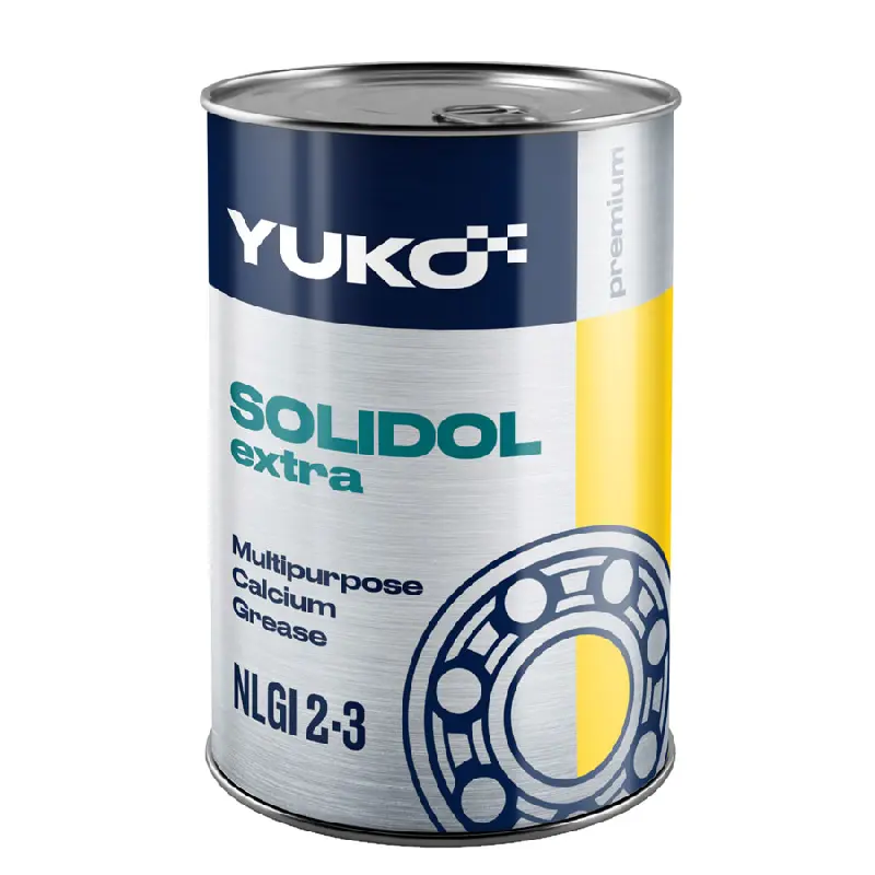 Мастило YUKO Солідол жировий 0,8 кг банка 1л жерсть