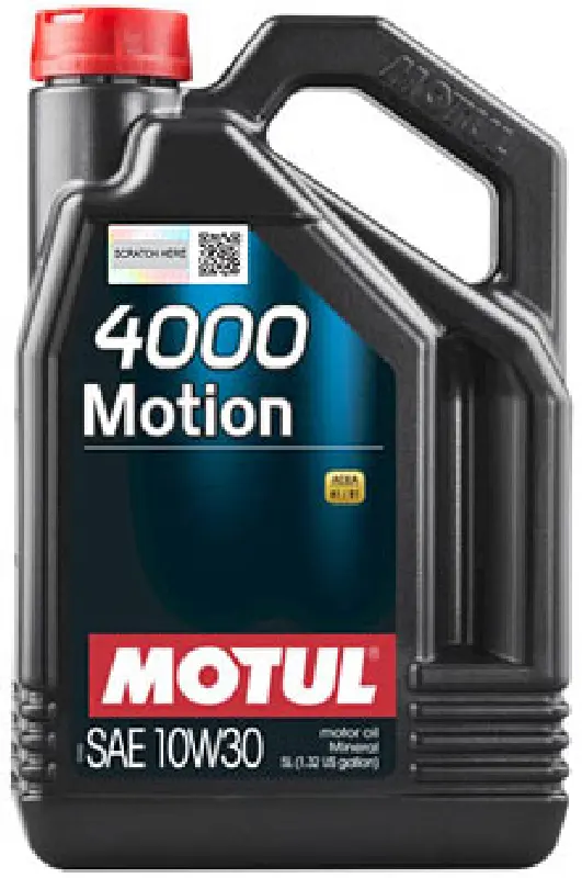 Олива моторна Motul  4000 Motion 10W30 5l
