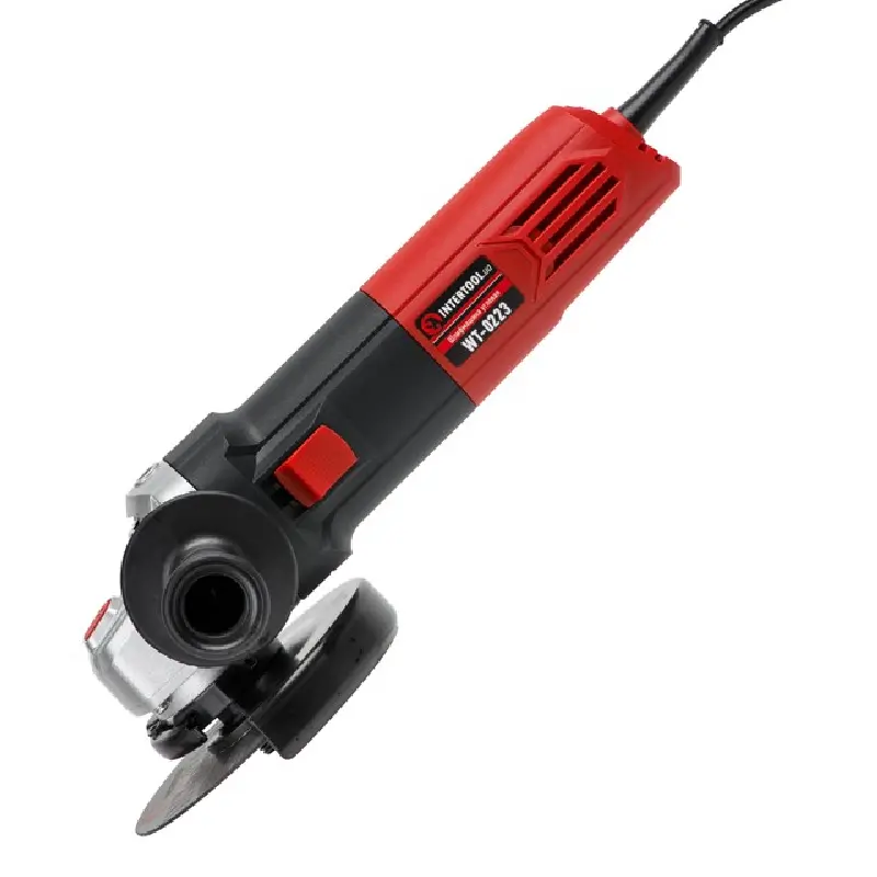 Шліфмашина кутова, 1100Вт, коло 125мм, рег. оборотів 3000-12000 об / хв (в-во INTERTOOL)