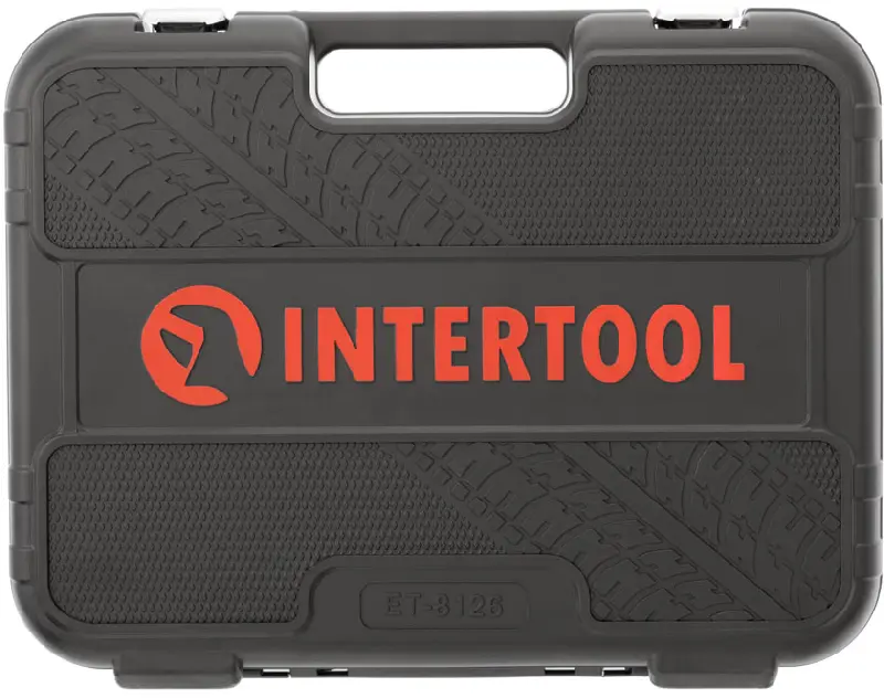 Набір інструментів 1/2″,3/8″, 1/4 (126од) Cr-V (Intertool)