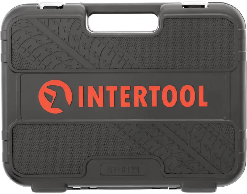 Набір інструментів 1/2″,3/8″, 1/4 (171од) Cr-V (Intertool)