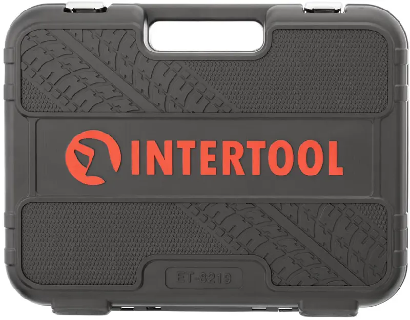 Набір інструментів 1/2″,3/8″, 1/4 (219од) Cr-V (Intertool)