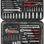 Набір інструментів 1/2″,3/8″, 1/4 (233од) Cr-V (Intertool)