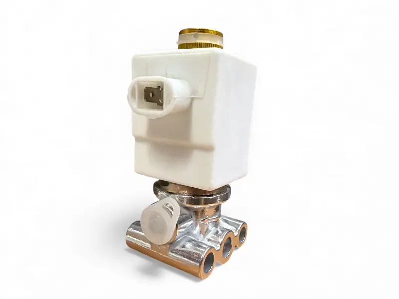 Клапан блокировки міжосьового диференціалу  МАЗ прямокутний роз’єм фішки (вир-во МР)