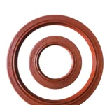 Комплект сальников к/вала ЯМЗ: перед+задн. (фторкаучук FPM)  (пр-во Кременчукгумотехніка)