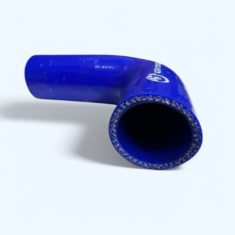 Патрубок радіатора нижній (L=135/100 D=40*50, 4-х шаров.,силікон)