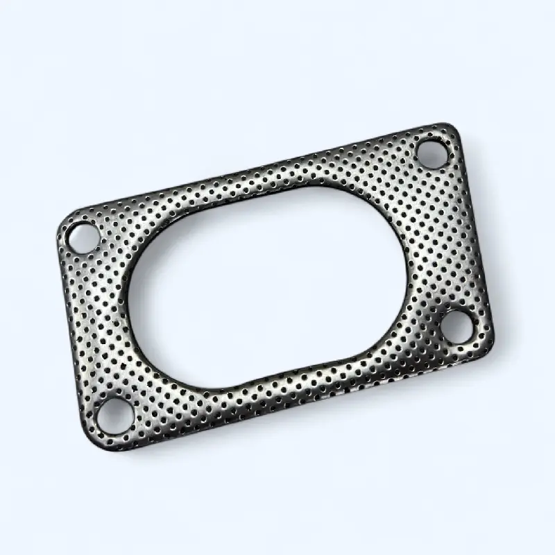 Прокладка фланця труби приймальної КрАЗ перфорація