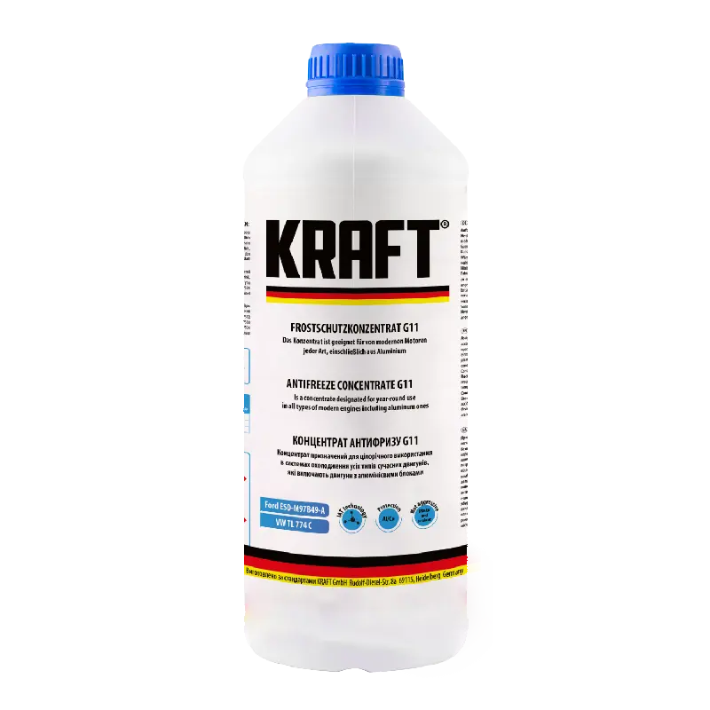 Охолоджуюча рідина Kraft 1,5л