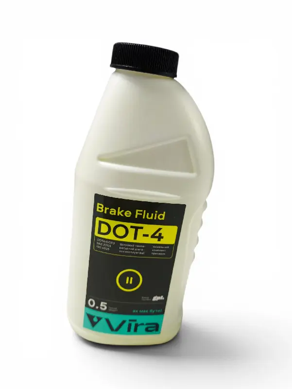 Рідина гальм. Vira Brake Fluide DOT-4 0,5л