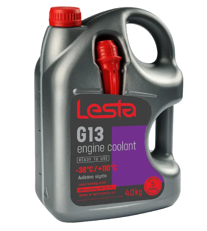 Антифриз-G13 Lesta готовий (-38) фіолетов. (4 кг.)