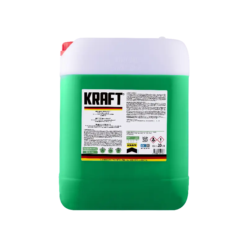 Антифриз Kraft G11 (готовий) -35  зелений  20л