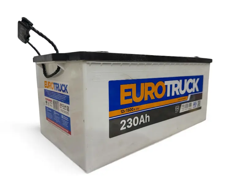 Акумуляторна батарея EUROTRUC 6CT-230A3 (3) (C) 1500A 12V(B00) (STD) (108K)