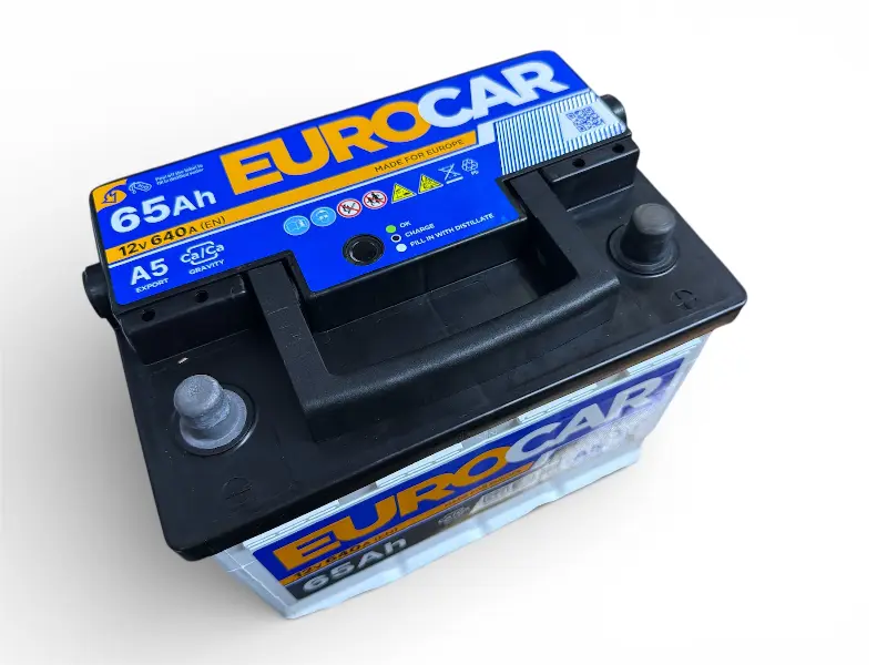 Акумуляторна батарея EUROCAR 6CT-65A3 (0) (L2) 640A 12V(B03) (STD)