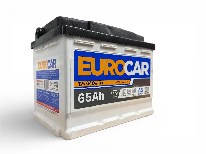 Акумуляторна батарея EUROCAR 6CT-65A3 (1) (L2) 640A 12V(B03) (STD)