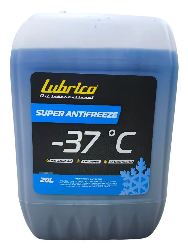 Антифриз LUBRICO SUPER (BLUE  -37, G11) 20л