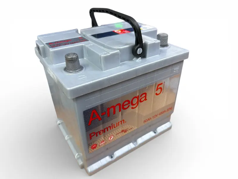 Акумулятор 6СТ-50 АЗ(0) Premium (вир-во Україна)