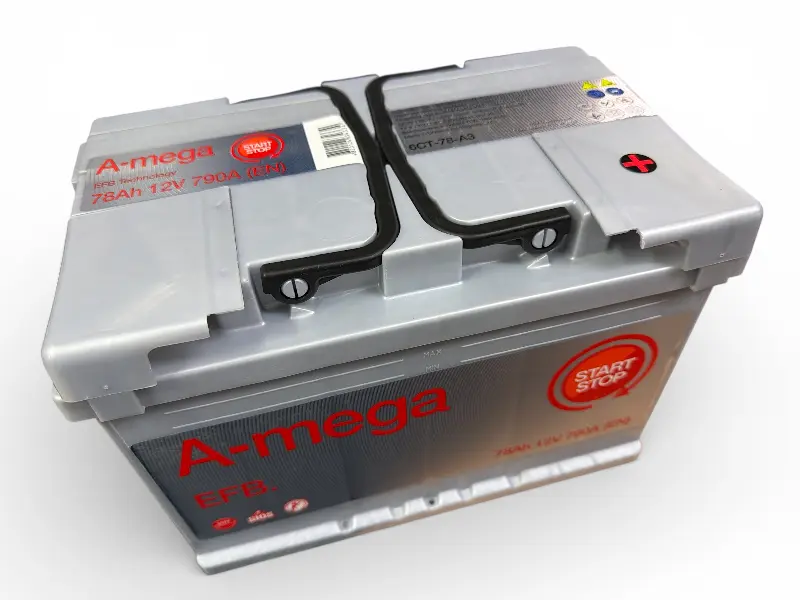 Акумулятор 6СТ-78 АЗ(0) EFB   (вир-во Україна)