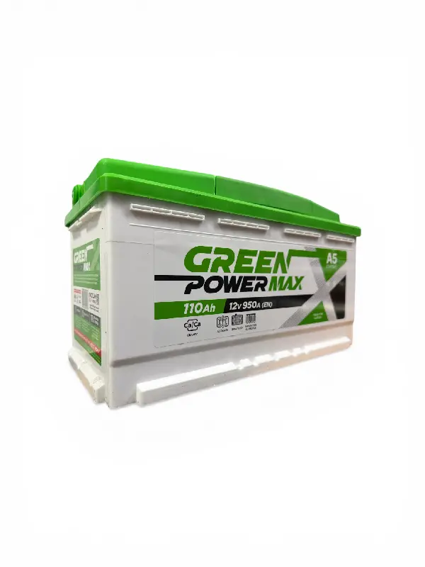 Акумуляторна батарея  GREEN POWER MAX  6CT-110A3 (0) (L5) 950A 12V (B03) (STD) (609K)