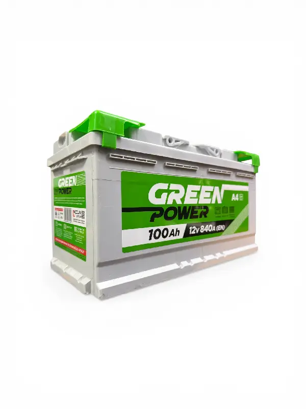 Акумуляторна батарея  A4 GREEN POWER  6CT-100A3 (0) L5) 840A 12V (B03) (STD) (509K)