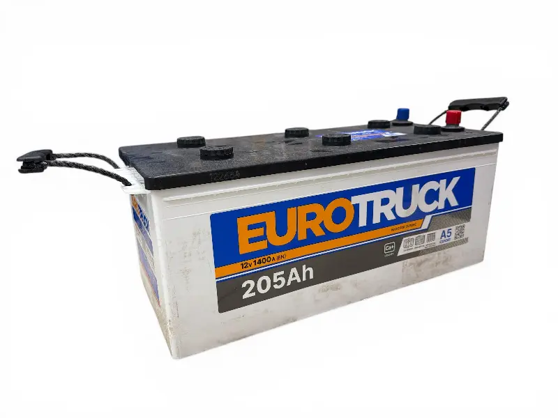 Акумуляторна батарея EUROTRUCK 6CT-205A3 (3) (B) 1400A 12V(B00) (STD)