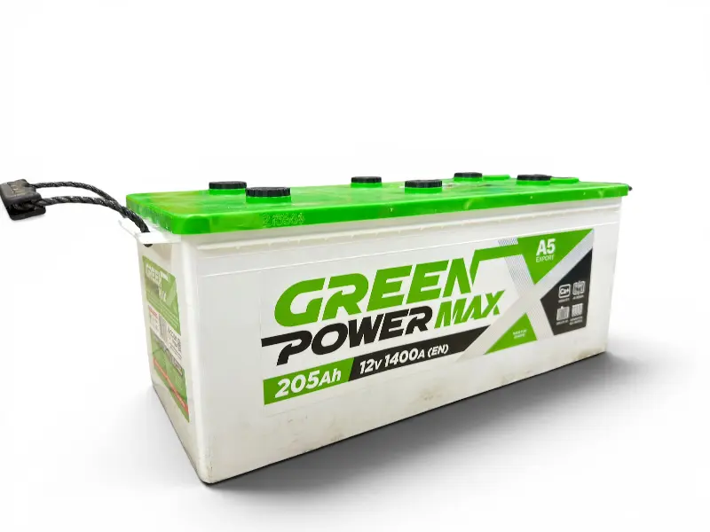 Акумуляторна батарея GREEN POWER MAX 6CT-205A3 (3) B 1400A 12V (B00) (STD)