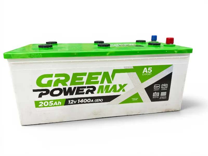 Акумуляторна батарея GREEN POWER MAX 6CT-205A3 (3) B 1400A 12V (B00) (STD)