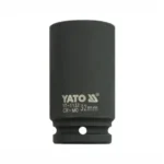 Головка торцева ударна YATO глибока 6-гранна,з квадр.3/4″ М= 32мм,  L= 90 мм