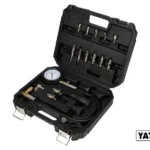 Компресометр для дизельних двигунів YATO:7 МПа, зі спорядж.,19шт+кейс