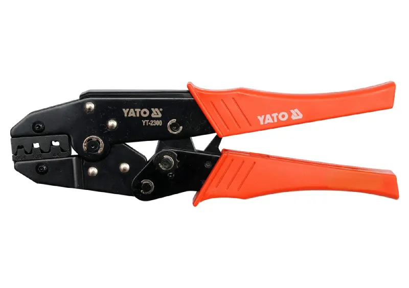 Кліщі для обтискання і зачистки проводів YATO, L=230 мм