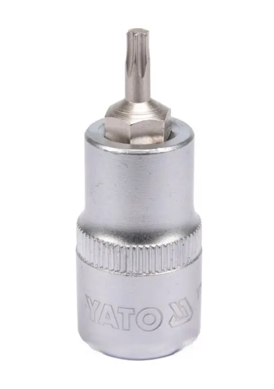 Головка торцева до квадрату  1/2″ с насадкой “TORX” Т20, L=55мм (про-во YATO)