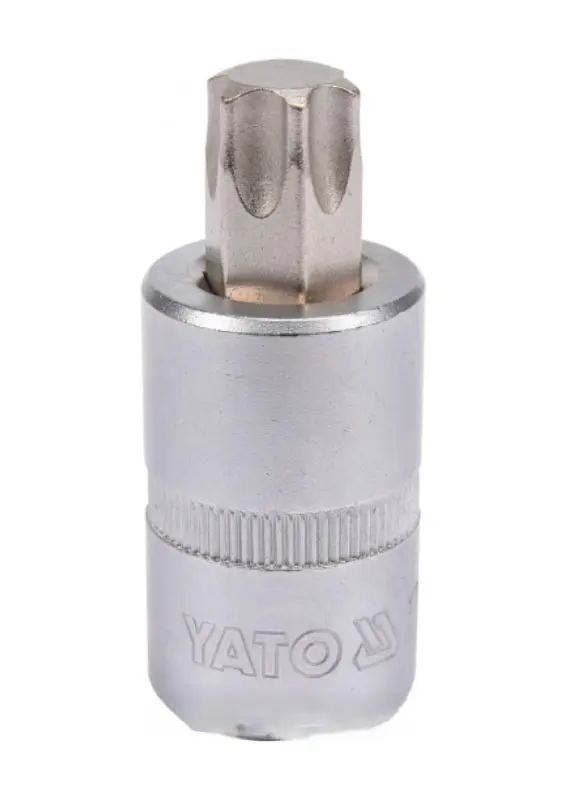 Головка торцева до квадрату  1/2″ с насадкой “TORX” Т60, L=55мм (про-во YATO)