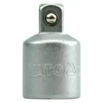 Перехідник для головок торцевих  YATO : квадрат 1/2 “(F) 3/8” (М), L = 34 мм [10/100/200], шт