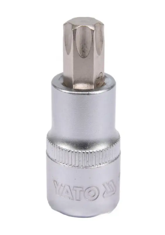 Головка торцева до квадрату  1/2″ з насадкою “TORX” Т55, L=55мм (вир-во YATO)