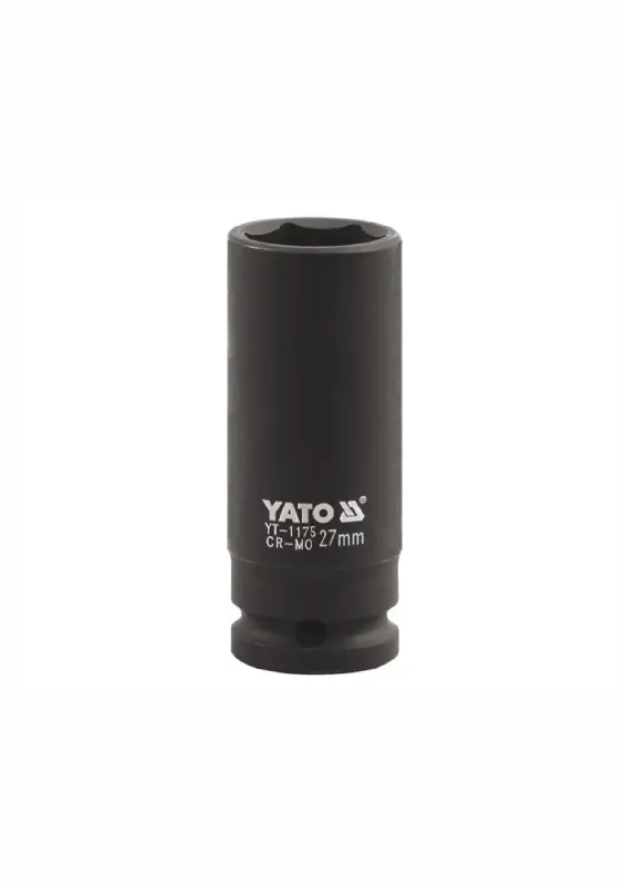 Головка ударна YATO, з квадр. 1″ M=30мм, l=90мм