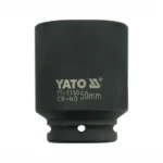 Головка торцева ударна YATO глибока 6-гранна,з квадр.3/4″ М= 50 мм,  L= 90 мм