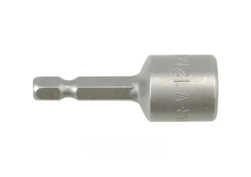 Насадка торцева магнітна 6-гранна М12, L=48 мм. D = 1/4 “(вир-во YATO )