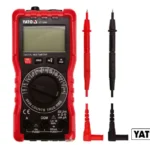 Мультиметр для вимірювання електричних параметрів YATO : LCD- цифровим дисплеєм